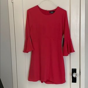 Lulus hot pink dress
